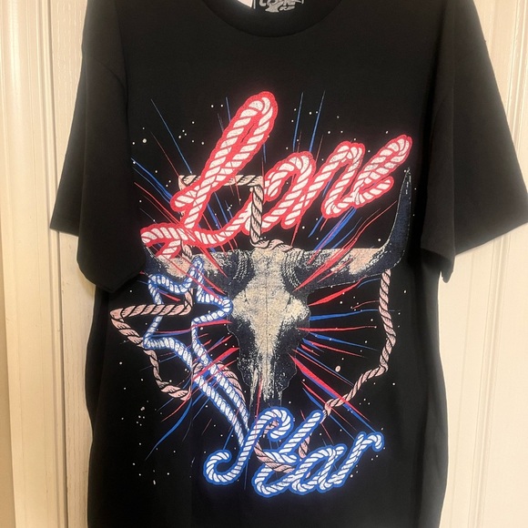 None Other - Love Star Graphic T-Shirt